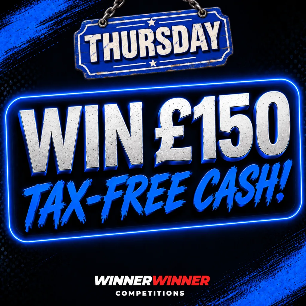 £150 Tax Free Cash *AUTODRAW* - Thursday