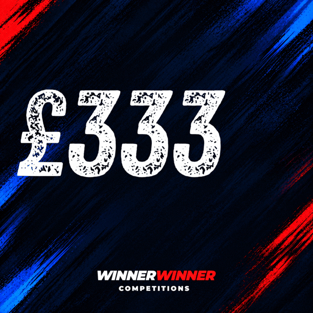 Win £333 Tax-Free Cash